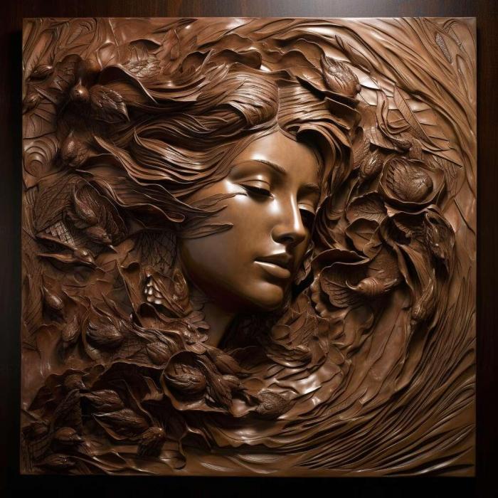 نموذج ثلاثي الأبعاد لآلة CNC 3D Art 